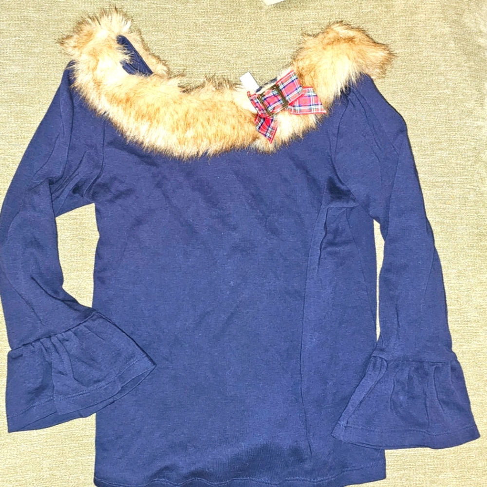 Janie and Jack youth girl top sz 12